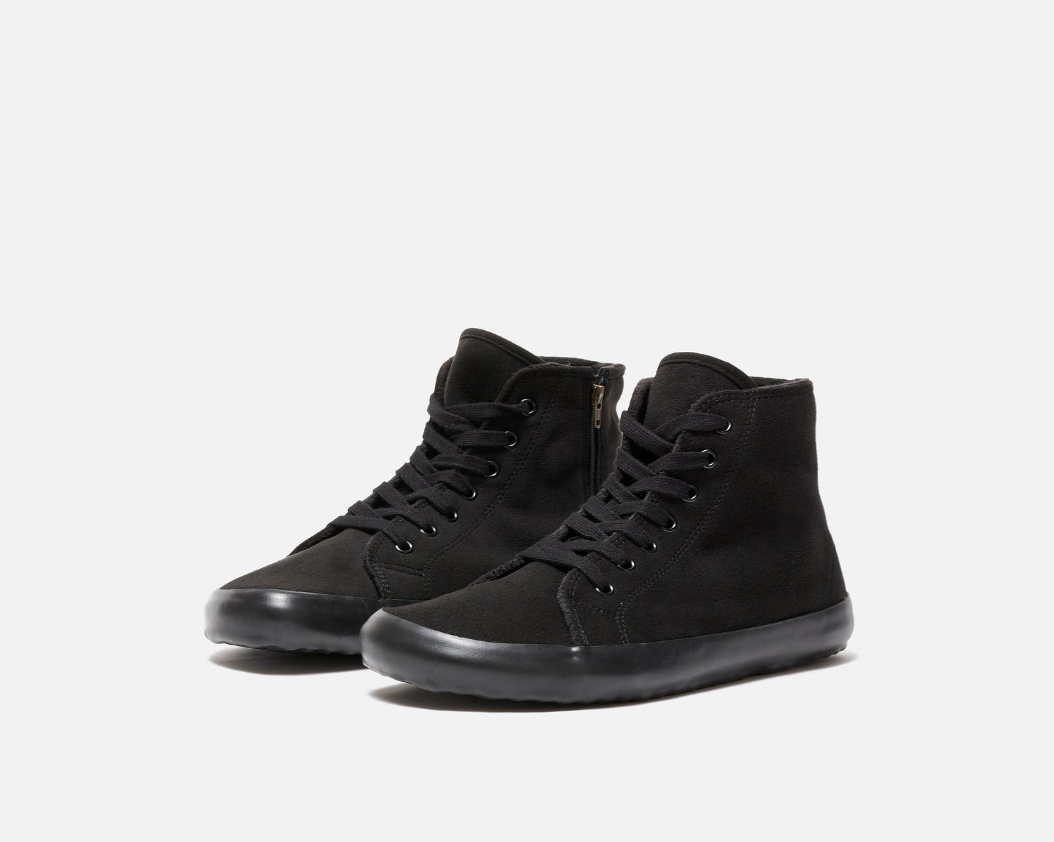 Bohempia - Olen Black & Black - Botines de invierno barefoot-Bohempia-Cacles Barefoot-Tienda de calzado barefoot respetuoso minimalista