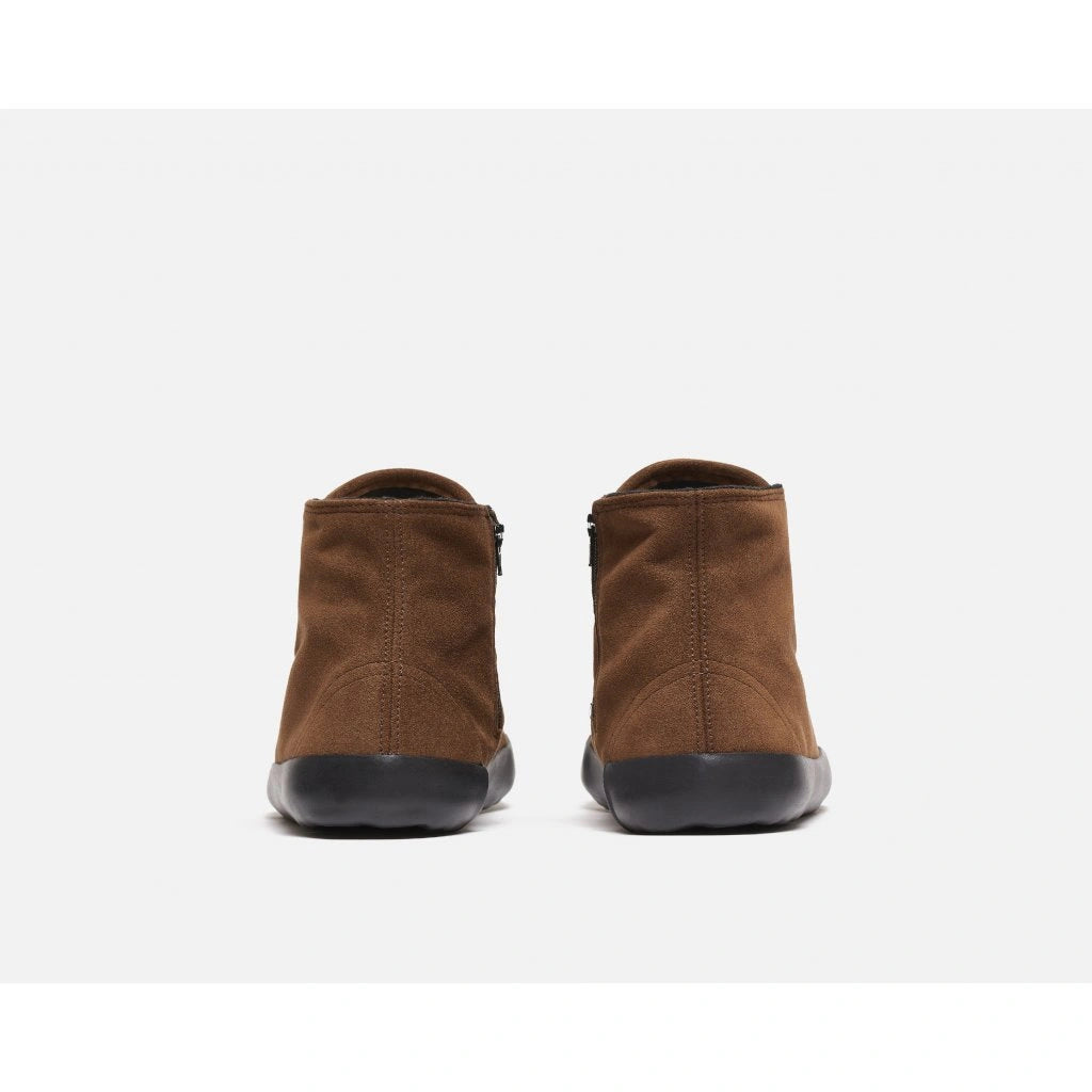 Bohempia - Olen Brown & Black - Botines de invierno barefoot-Bohempia-Cacles Barefoot-Tienda de calzado barefoot respetuoso minimalista