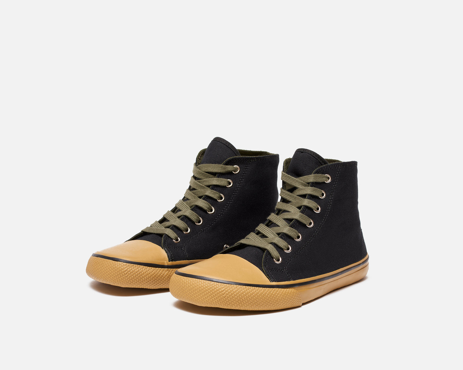 Bohempia - Orik 2.0 Army - Deportivas barefoot de caña alta-Bohempia-Cacles Barefoot-Tienda de calzado barefoot respetuoso minimalista