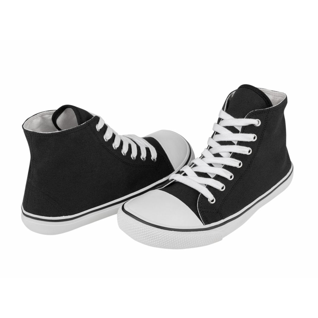 Bohempia - Orik 2.0 Black & White - Deportivas barefoot de caña alta