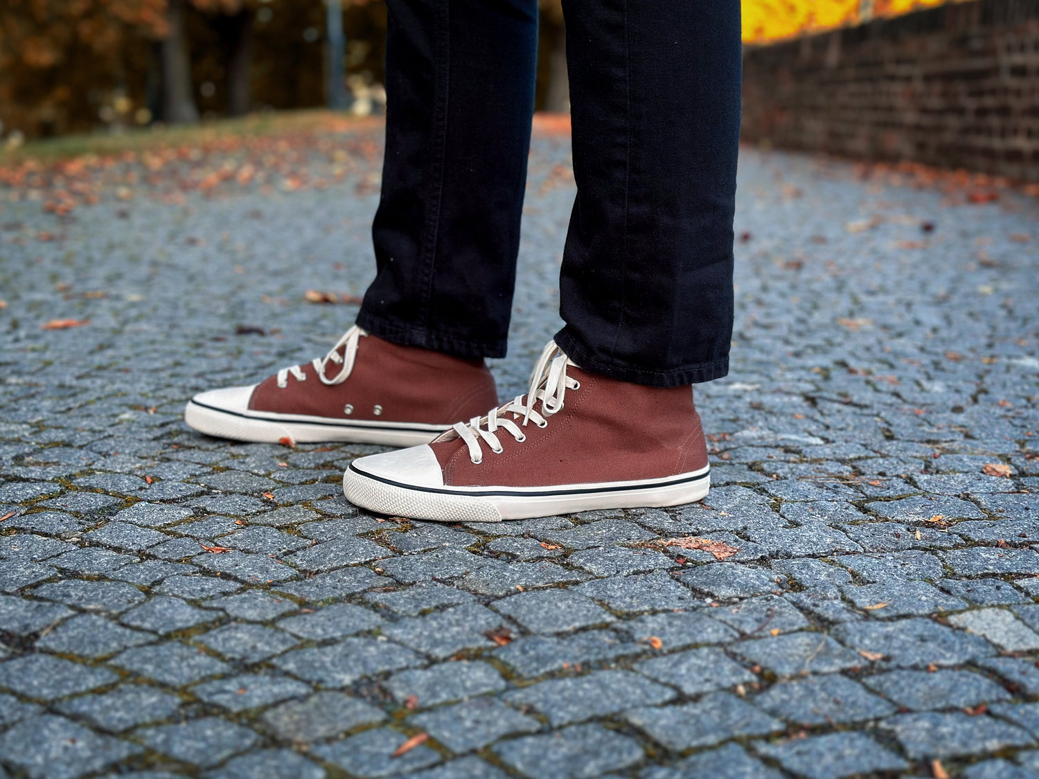 Bohempia - Orik 2.0 Brown & Tan - Deportivas barefoot de caña alta-Bohempia-Cacles Barefoot-Tienda de calzado barefoot respetuoso minimalista
