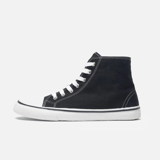 Bohempia - Orik 2.0 Classic Black - Deportivas barefoot de caña alta-Bohempia-Cacles Barefoot-Tienda de calzado barefoot respetuoso minimalista