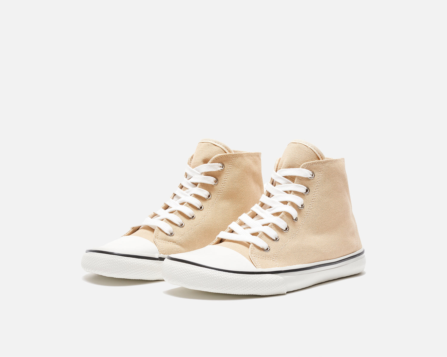 Bohempia - Orik 2.0 Tan & White - Deportivas barefoot de caña alta-Bohempia-Cacles Barefoot-Tienda de calzado barefoot respetuoso minimalista