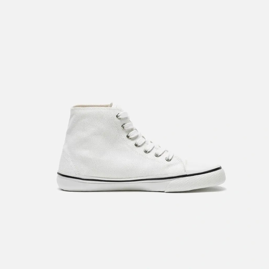 Bohempia - Orik 2.0 White & White - Deportivas barefoot de caña alta