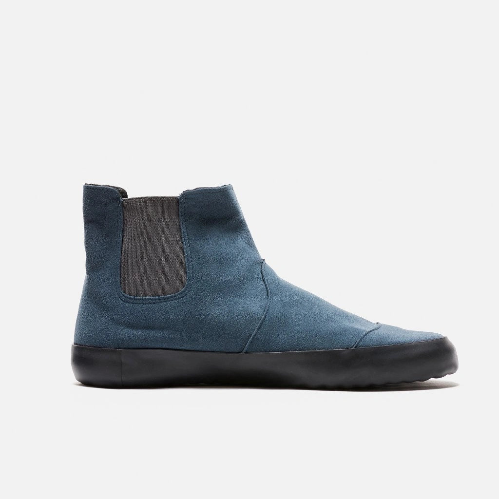 Bohempia - Rola Grey & Black - Botas chelsea barefoot-Bohempia-Cacles Barefoot-Tienda de calzado barefoot respetuoso minimalista