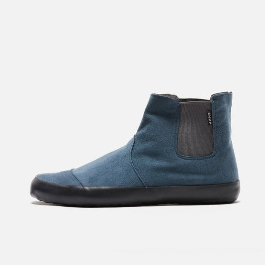 Bohempia - Rola Grey & Black - Botas chelsea barefoot-Bohempia-Cacles Barefoot-Tienda de calzado barefoot respetuoso minimalista