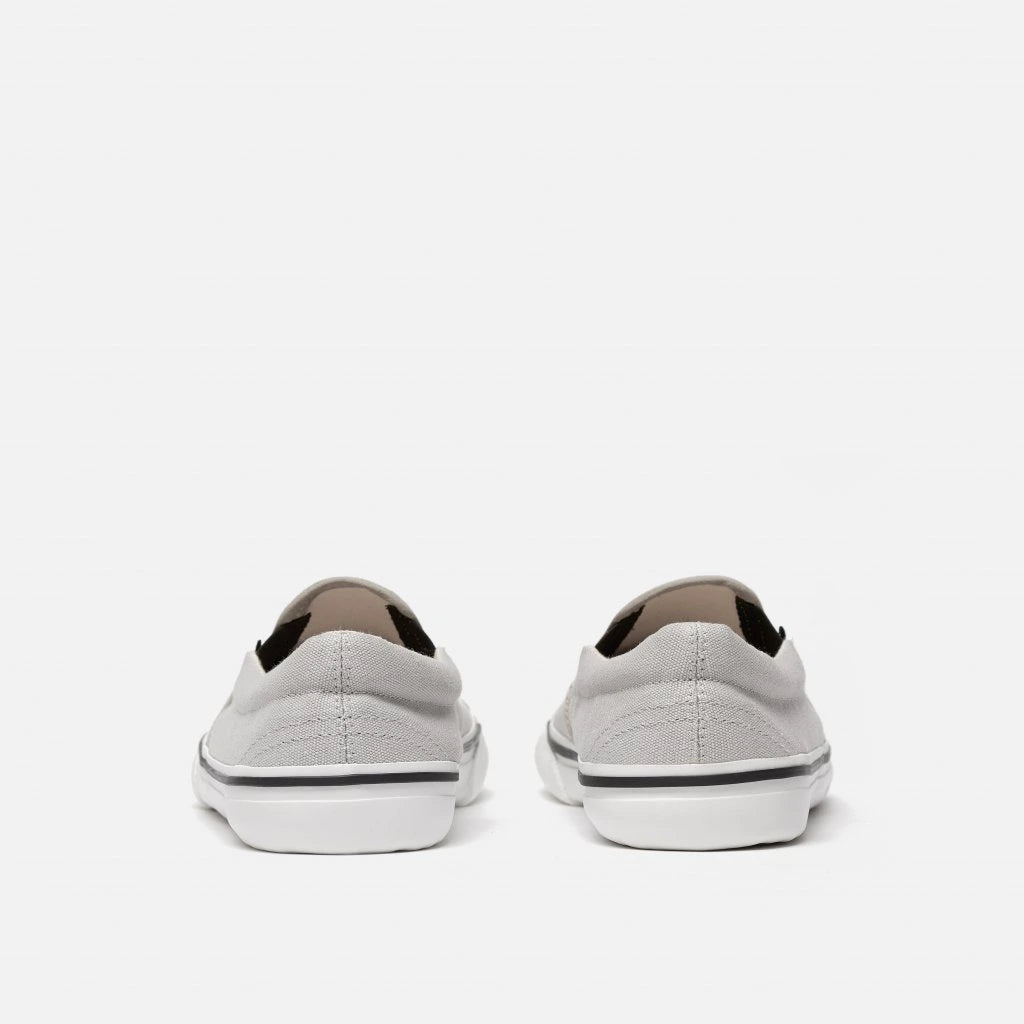 Bohempia - Velik Light Grey White - Slip ons barefoot-Bohempia-Cacles Barefoot-Tienda de calzado barefoot respetuoso minimalista