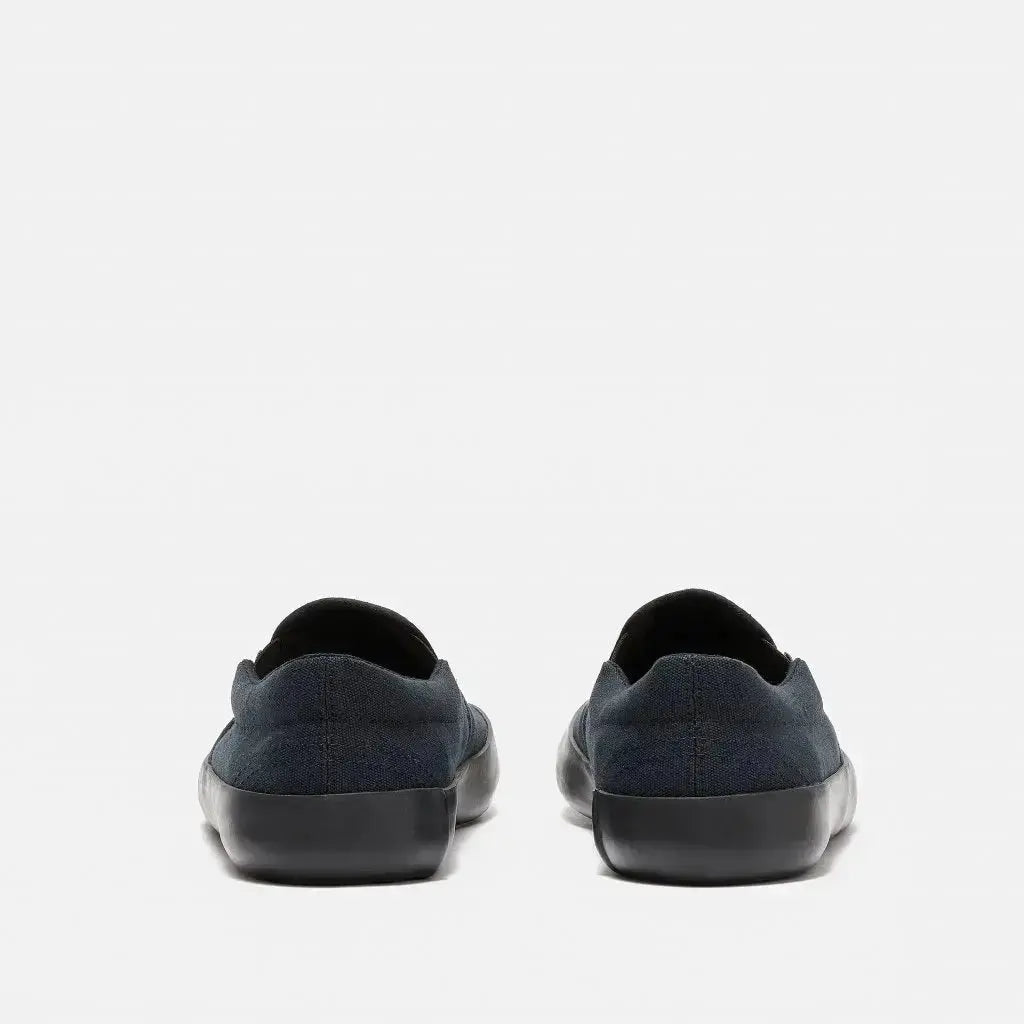 Bohempia – Vikla 2.0 Black & Black - Zapatillas sin cordones barefoot veganas unisex negras