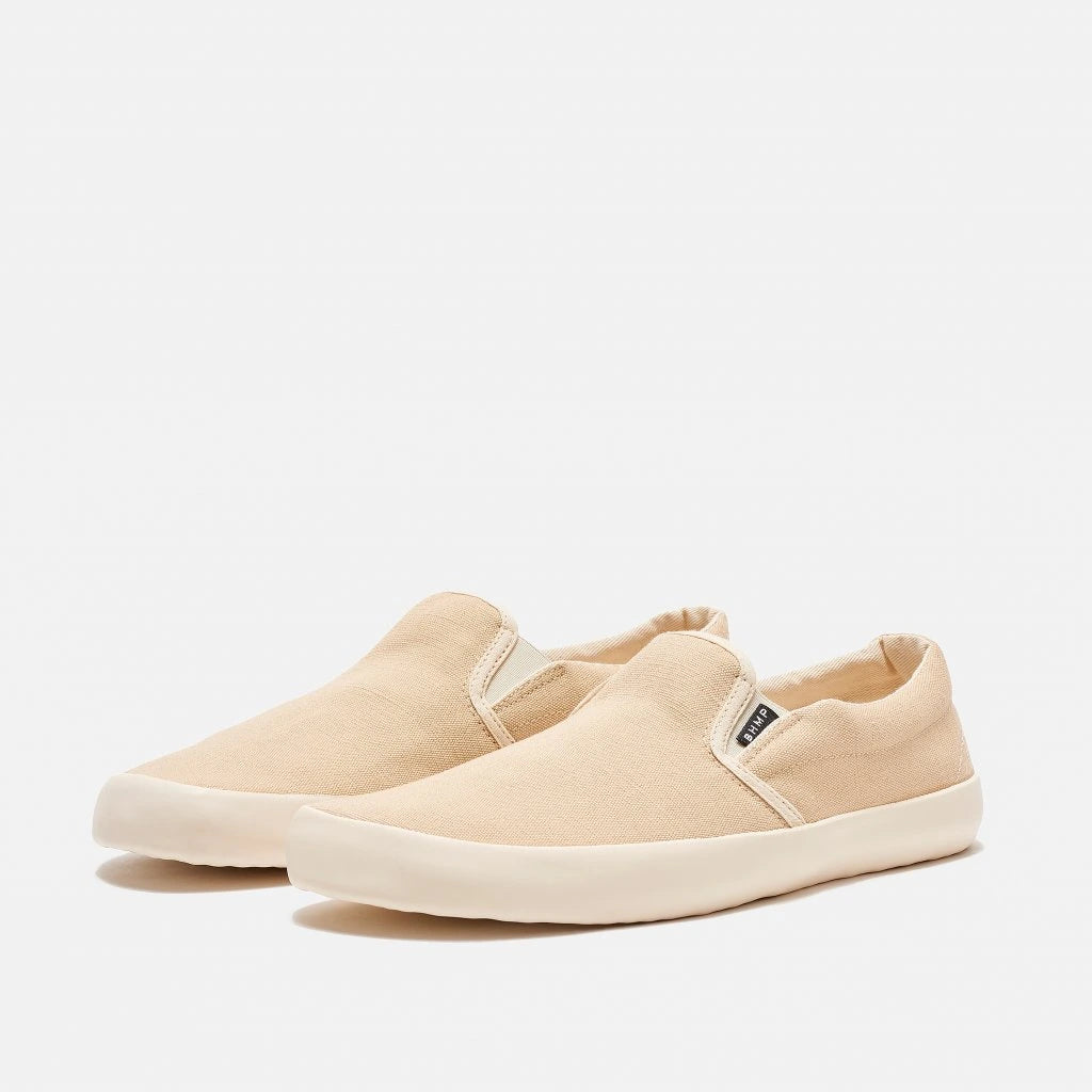 Bohempia – Vikla 2.0 Tan & Off White - Slip ons barefoot-Bohempia-Cacles Barefoot-Tienda de calzado barefoot respetuoso minimalista