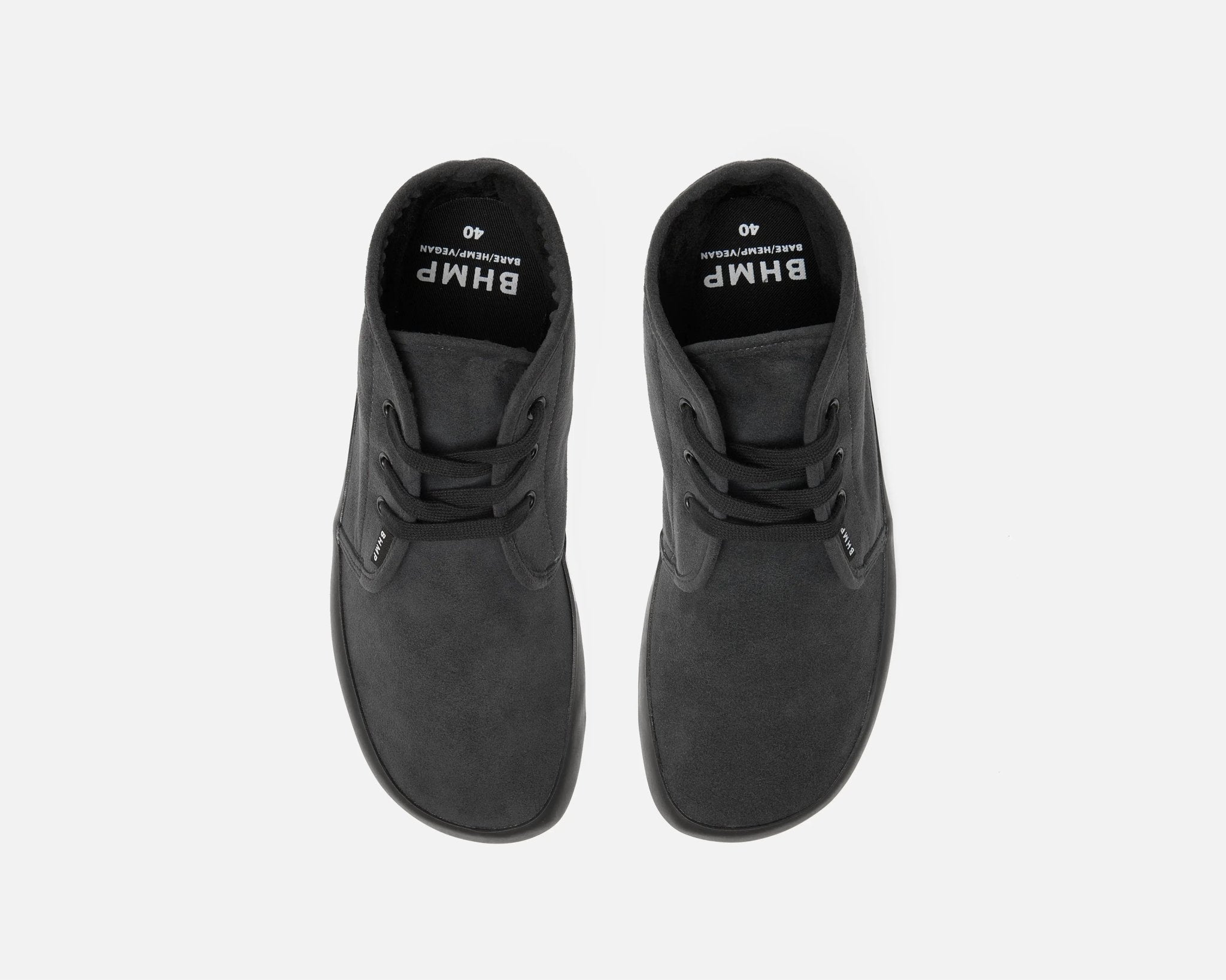 Bohempia - Zavid 2.0 Charcoal Black - Botines de cordones