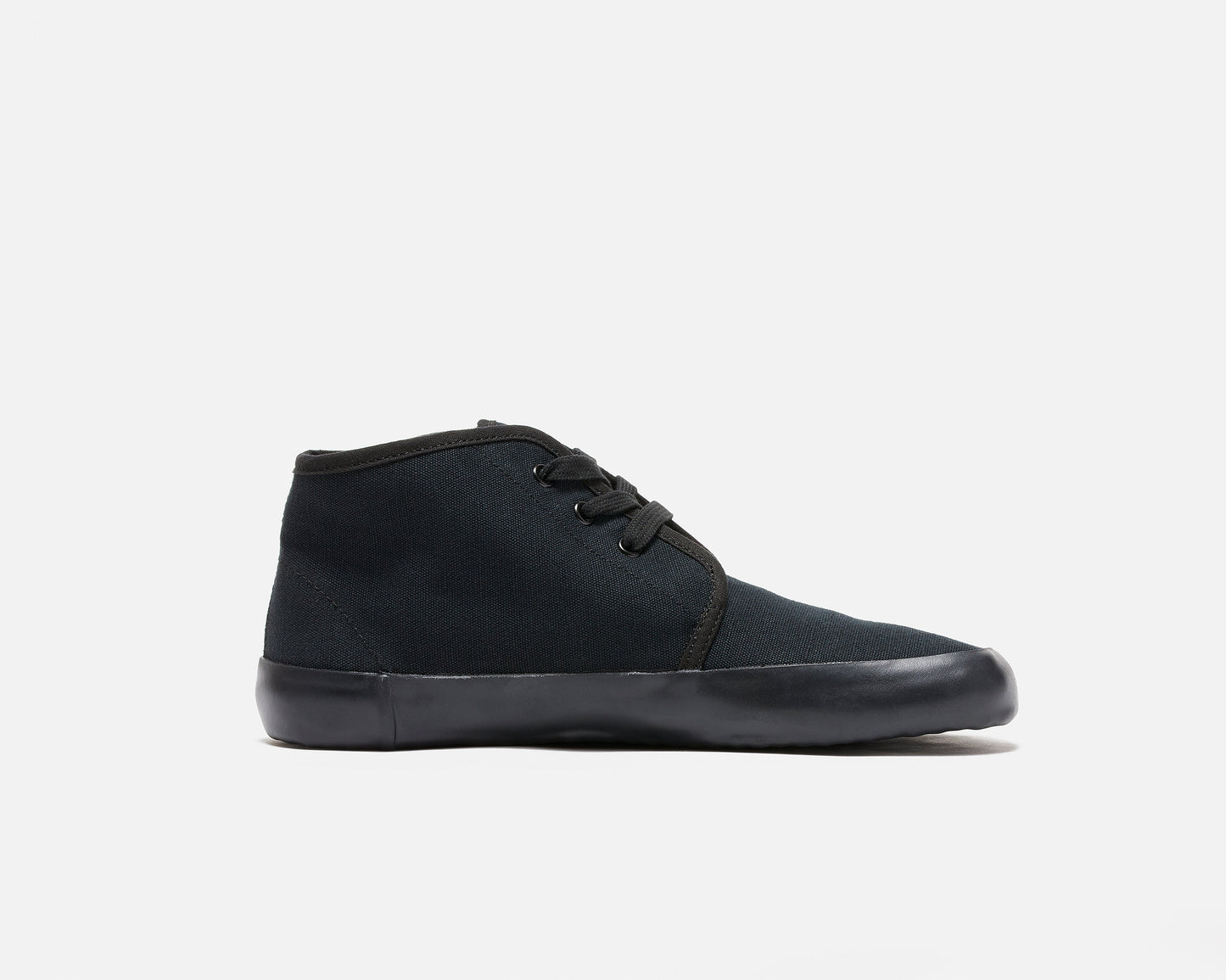 Bohempia - Zelek 2.0 Black & Black - Botines de cordones-Bohempia-Cacles Barefoot-Tienda de calzado barefoot respetuoso minimalista