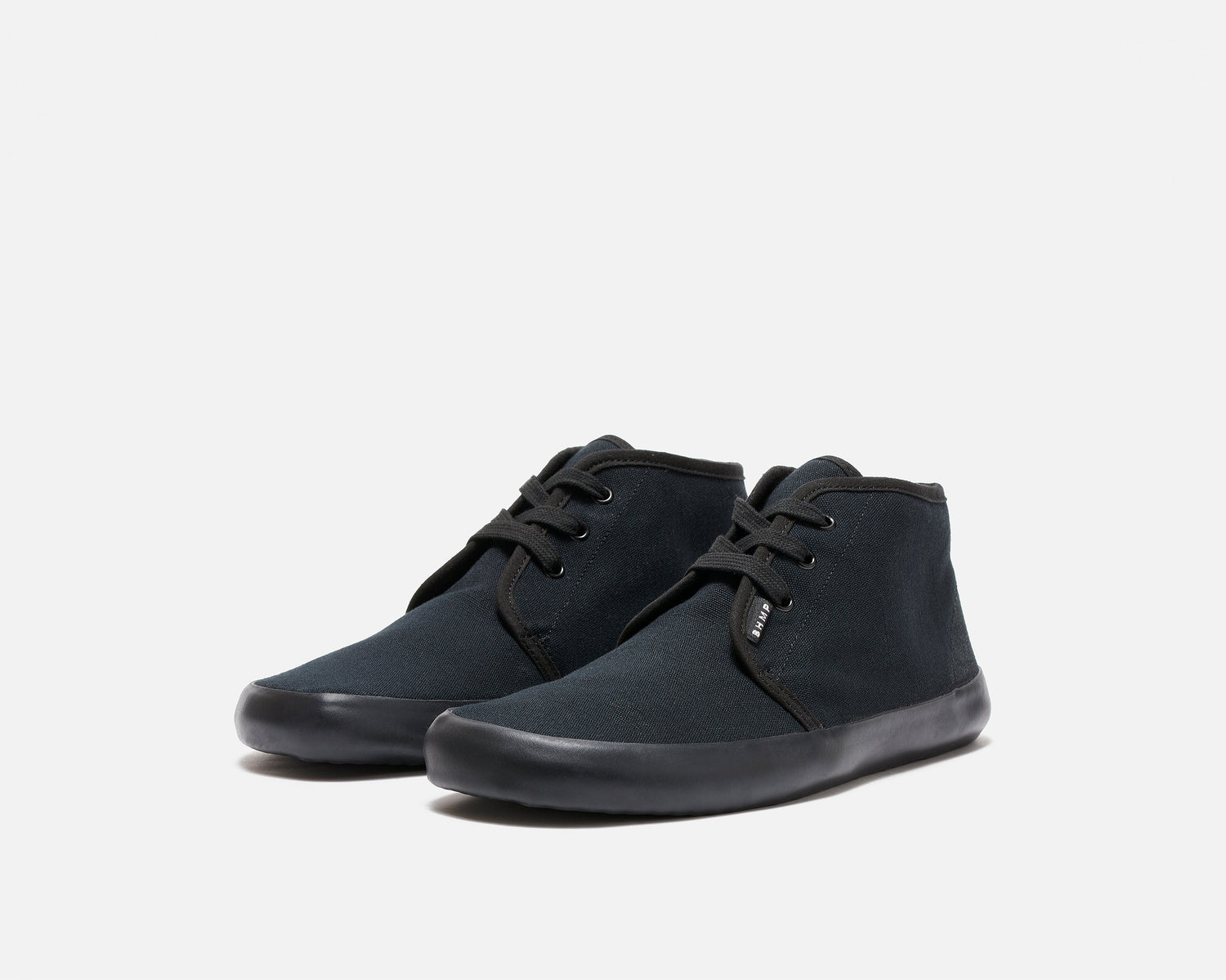 Bohempia - Zelek 2.0 Black & Black - Botines de cordones-Bohempia-Cacles Barefoot-Tienda de calzado barefoot respetuoso minimalista