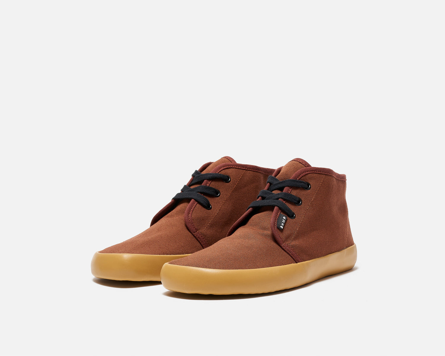 Bohempia - Zelek 2.0 Brown & Gum - Botines de cordones-Bohempia-Cacles Barefoot-Tienda de calzado barefoot respetuoso minimalista