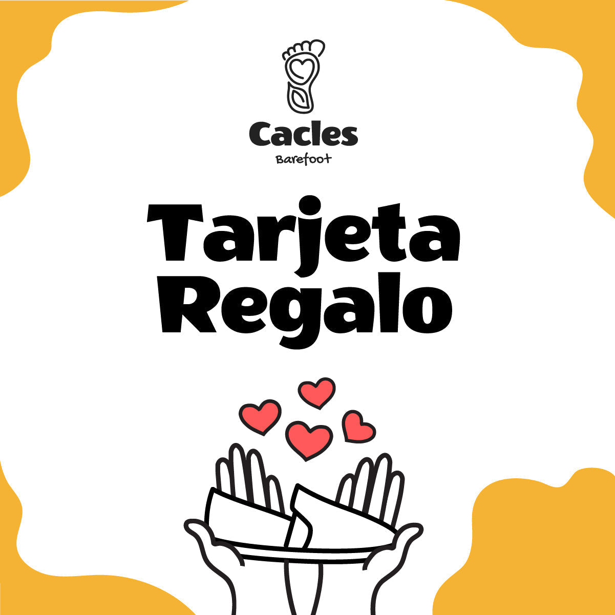 Tarjeta de regalo-Cacles-Cacles Barefoot