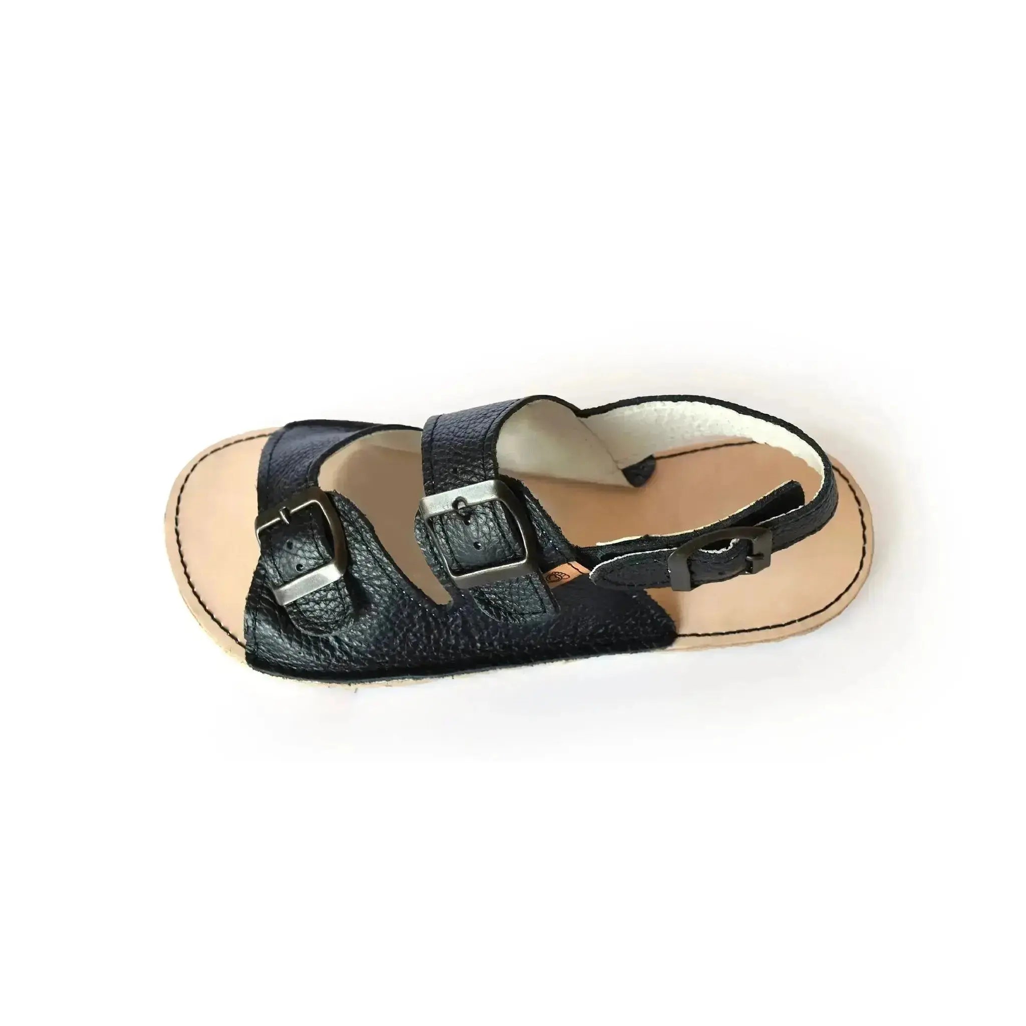 Cacles Barefoot - Cobá Black - Sandalias minimalistas negras para mujer