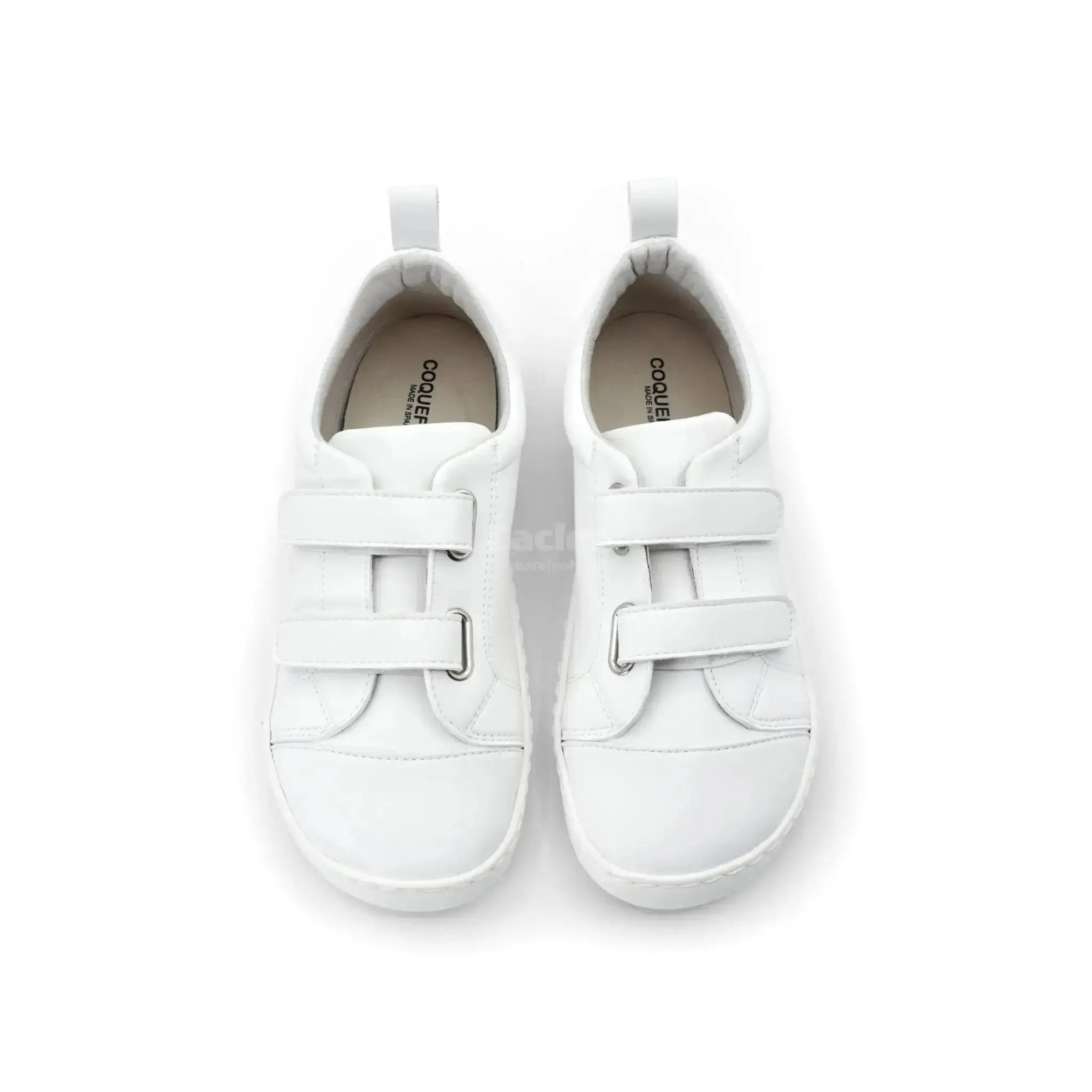 Coqueflex - Iker Blanco - Chaussures minimalistes respectueuses pour écoliers