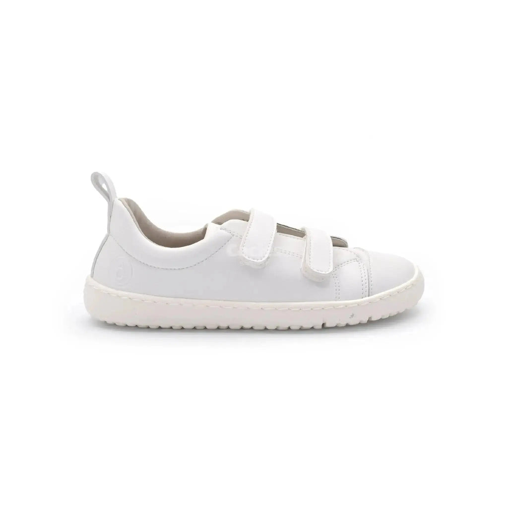 Coqueflex - Iker Blanco - Chaussures minimalistes respectueuses pour écoliers