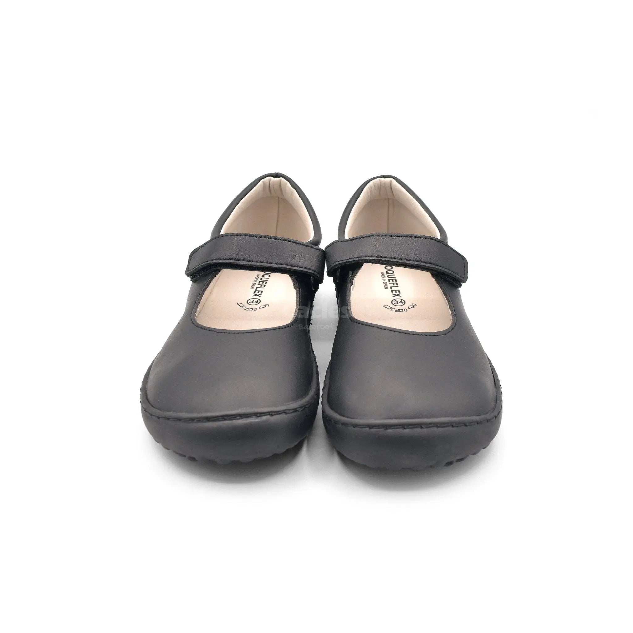 Coqueflex - Iker Noir - Chaussures d'école respectueuses