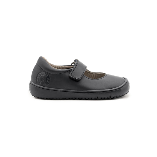 Coqueflex - Iker Negro - Merceditas colegiales respetuosas-Coqueflex-Cacles Barefoot-Tienda de calzado barefoot respetuoso minimalista