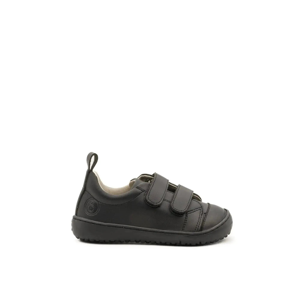 Coqueflex - Iker Negro - Zapatos colegiales barefoot infantiles