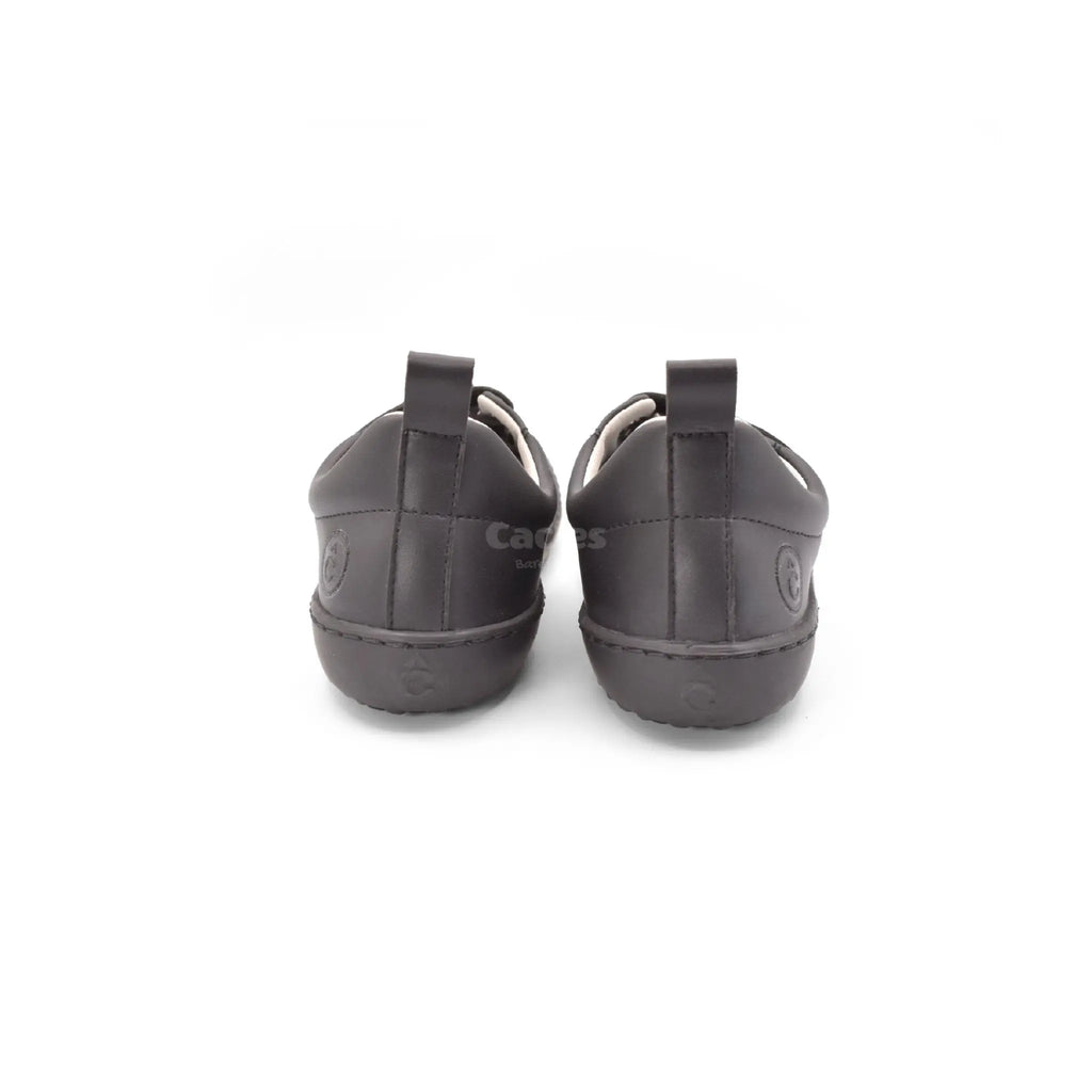 Coqueflex - Iker Negro - Zapatos colegiales respetuosos
