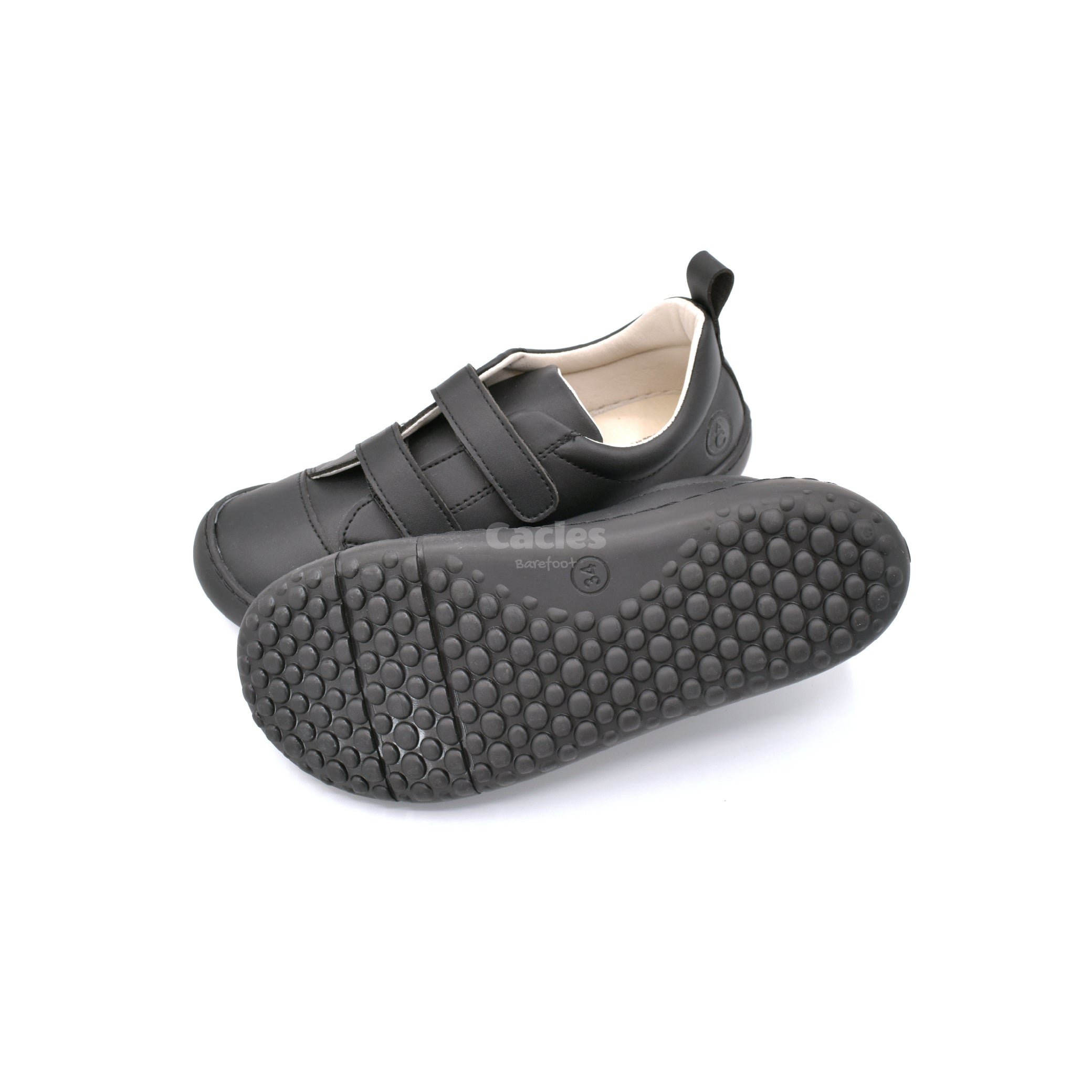Coqueflex - Iker Negro - Zapatos colegiales respetuosos