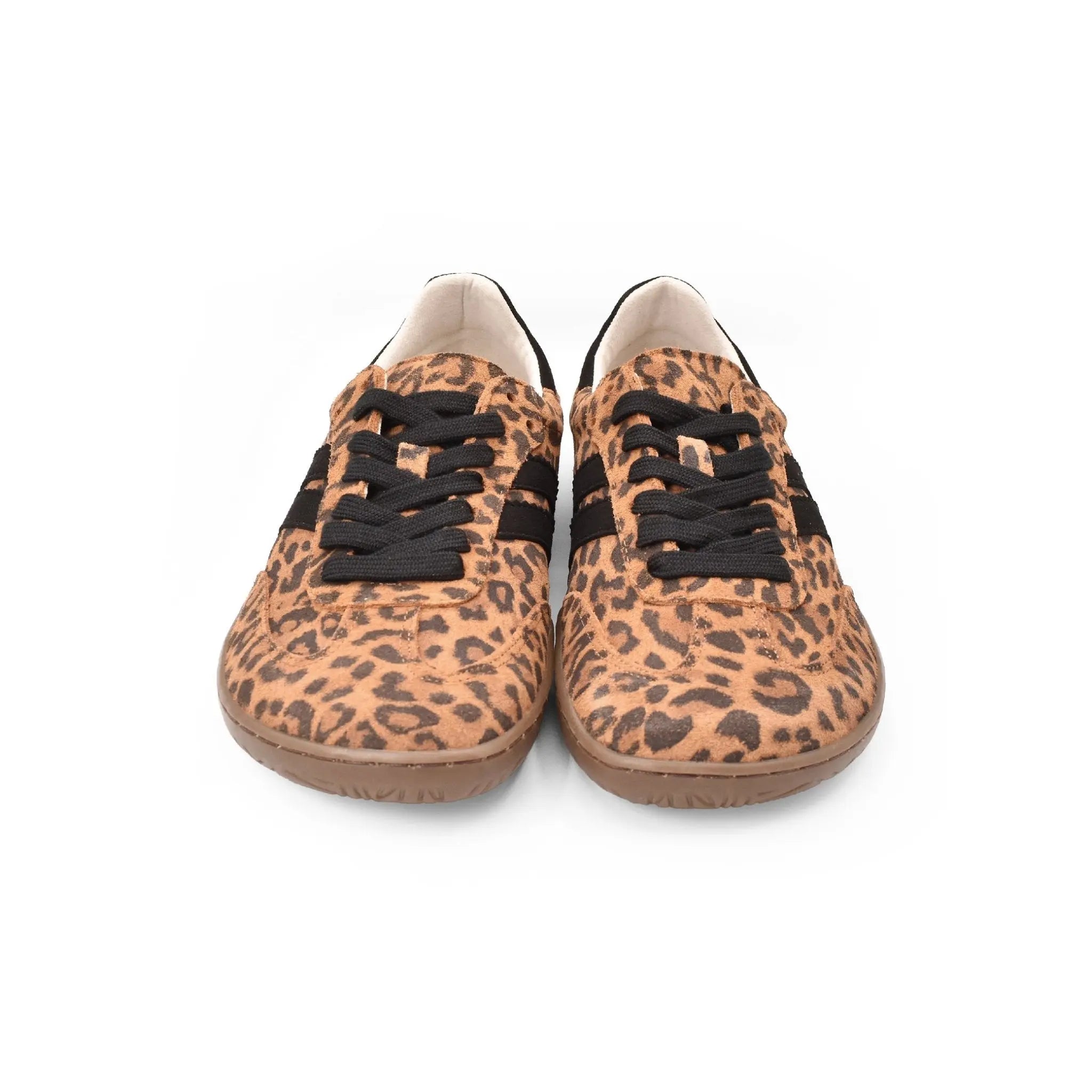 Coqueflex Whiskey Leopard - Deportivas barefoot de leopardo