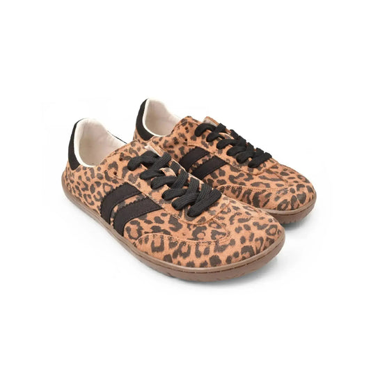 Coqueflex - Whiskey Leopard - Deportivas barefoot de leopardo