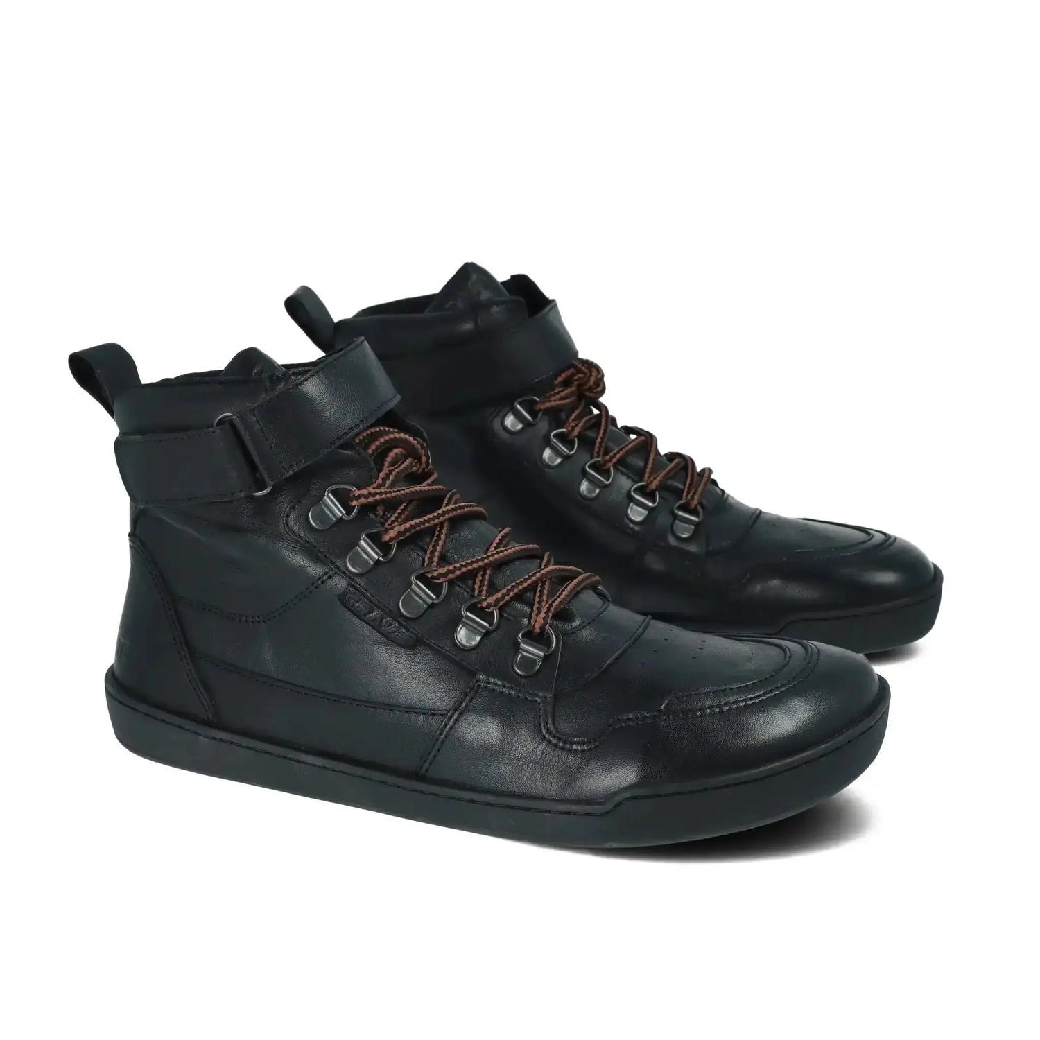 Crave - Glasgow 2.0 Black - botas barefoot con membrana