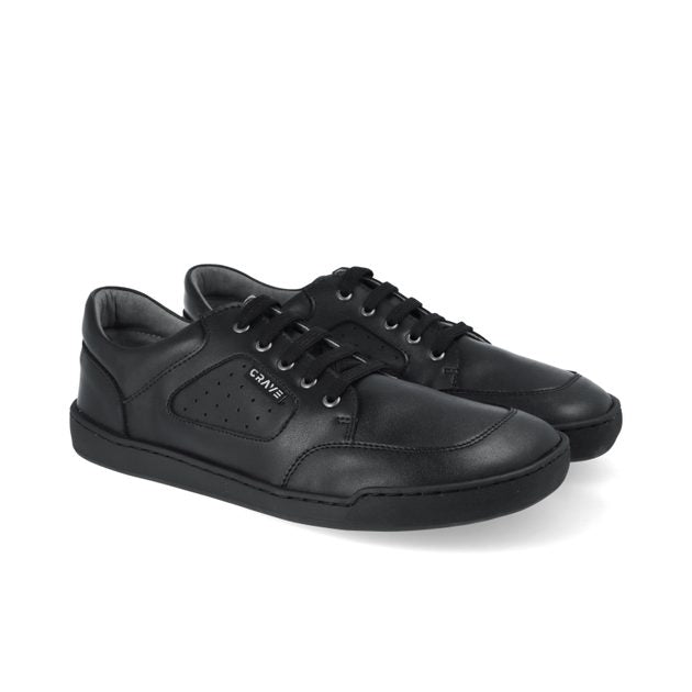 Crave - Medellin Black - deportivas barefoot-Crave-Cacles Barefoot-Tienda de calzado barefoot respetuoso minimalista