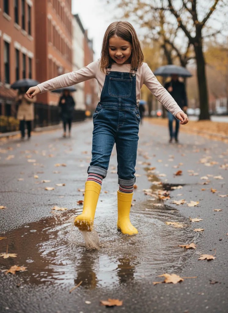 Crave - Monsoon Yellow - Botas de lluvia barefoot - Cacles Barefoot