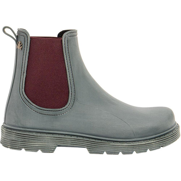El Naturalista Chuva NA35 Rubber Kaki-Malva - Botines Chelsea barefoot para lluvia verdes