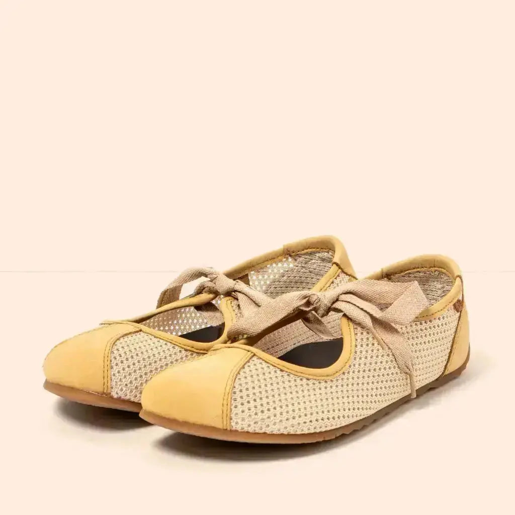 El Naturalista - Ondina Multi Trigo - Merceditas barefoot frescas de cordones