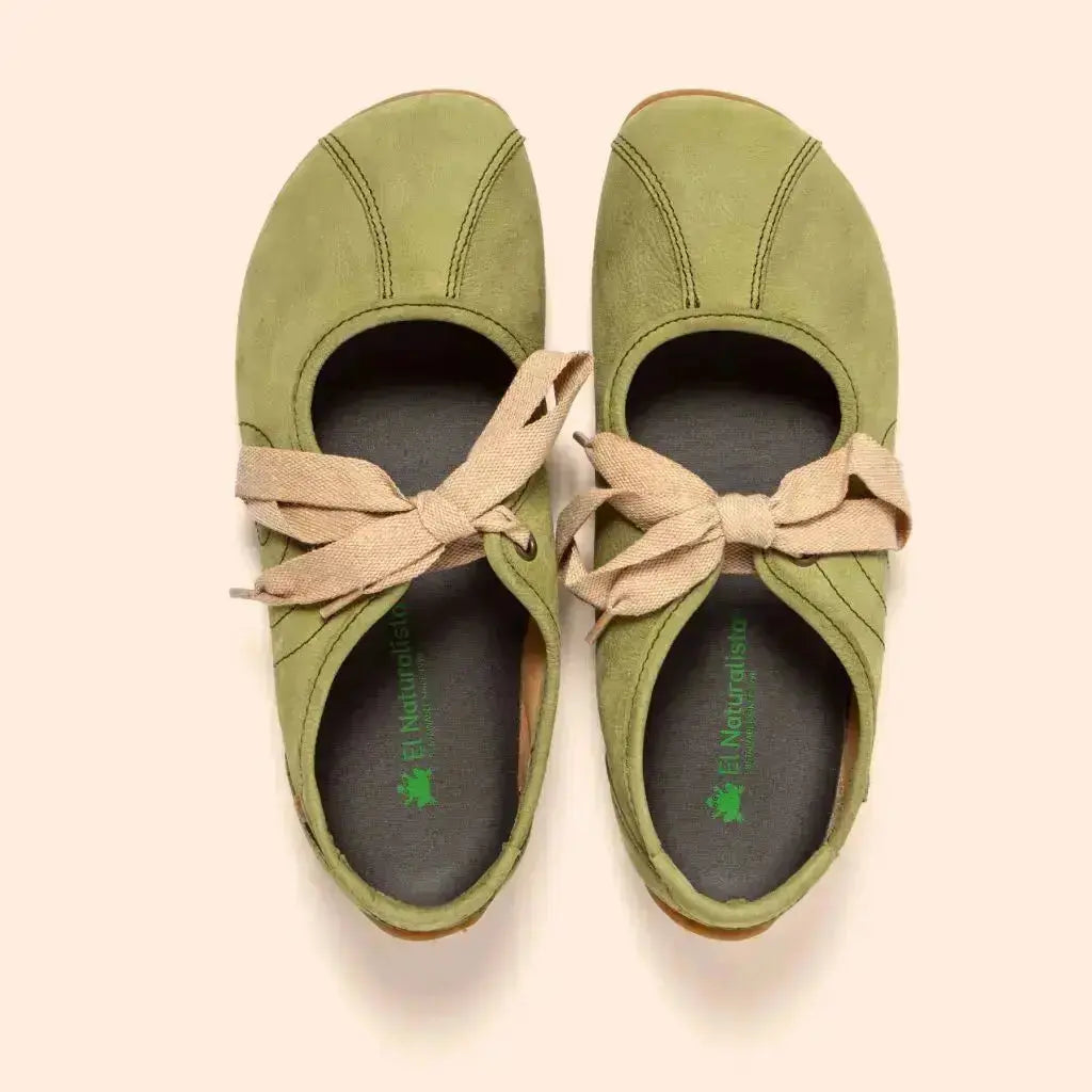 El Naturalista - Ondina Nobuck Liken - Merceditas barefoot de cordones