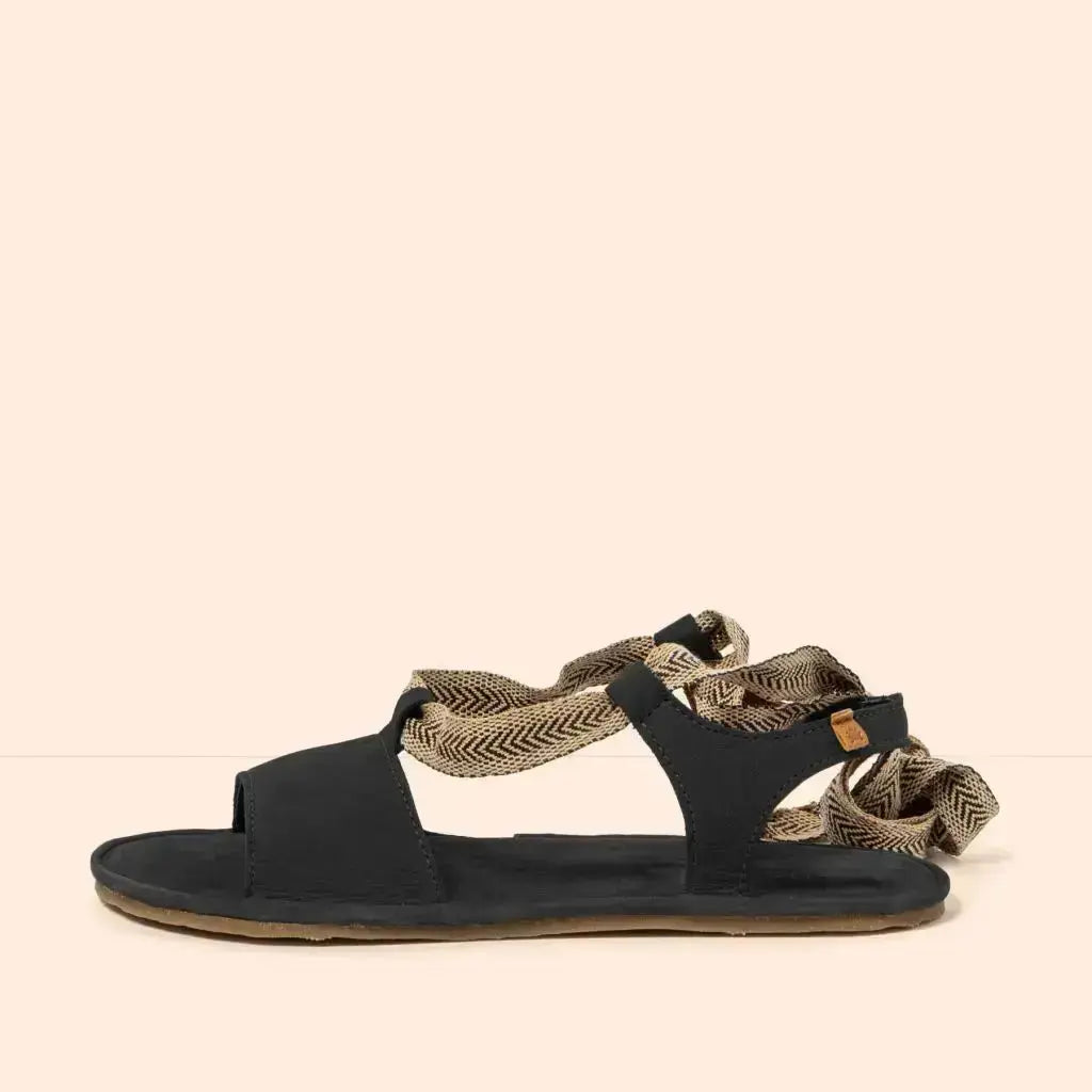 El Naturalista - Satya Noir - Sandales barefoot à lacets