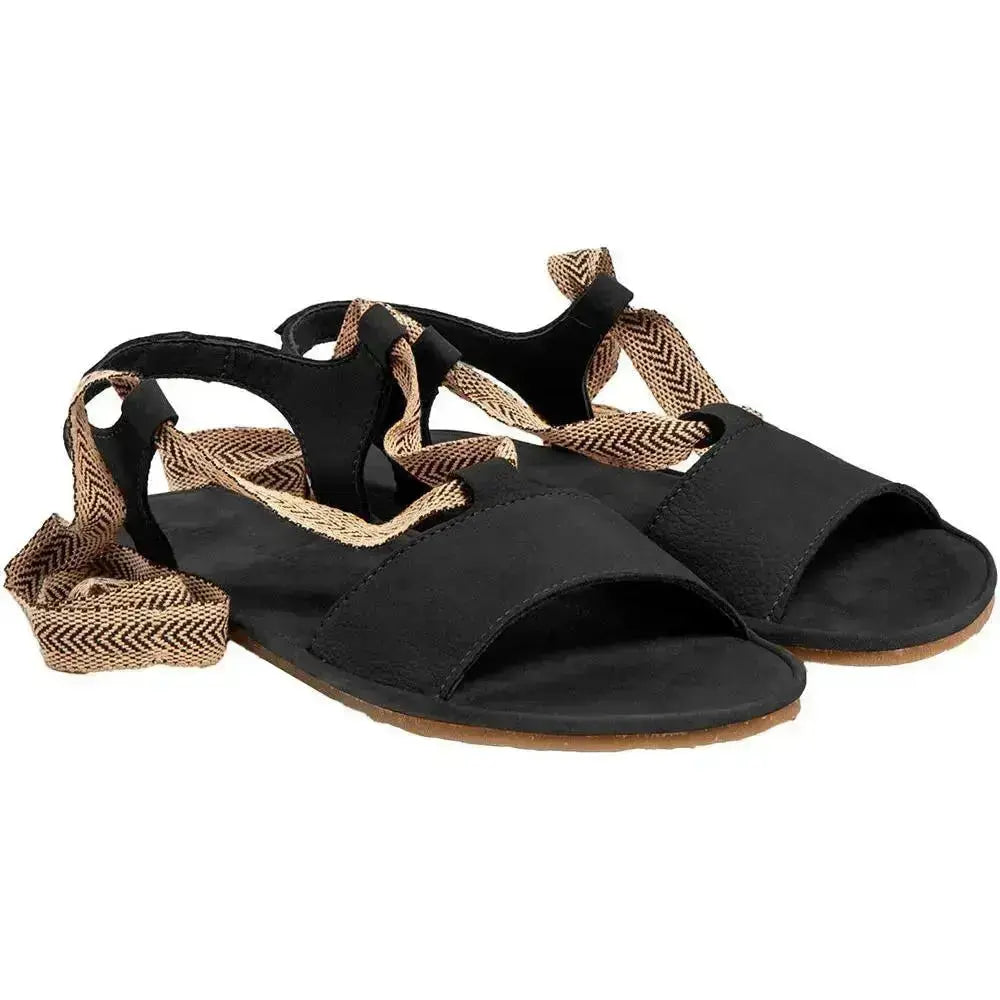 El Naturalista - Satya Black - Sandalias barefoot de cordones