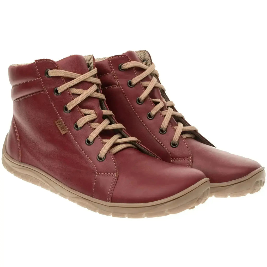 Fare Bare - AVILA All Year Arona Red - Botines barefoot bajos sin forro