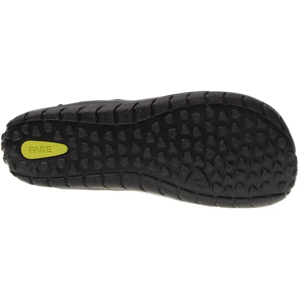 Fare Bare - AVILA All Year Leon Black - Botines barefoot bajos sin forro