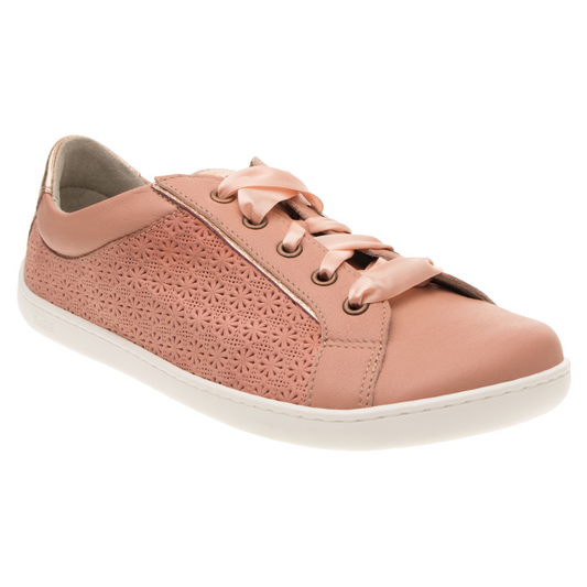 Fare Bare - B5712152 Lola Apricot Rosa- Deportivas barefoot cuero-Fare Bare-Cacles Barefoot-Tienda de calzado barefoot respetuoso minimalista