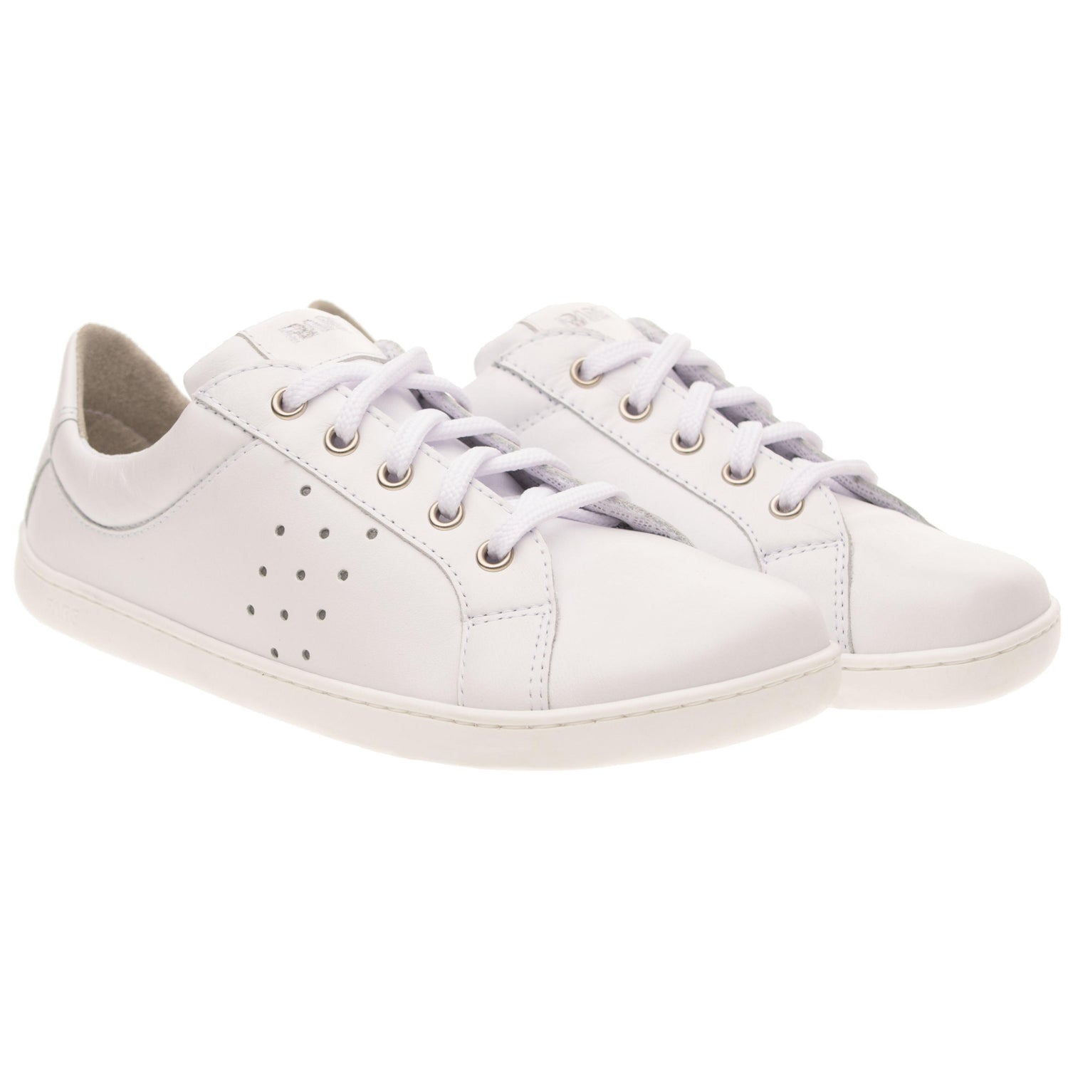 Fare Bare - B5712184 Tiana Blanco - Deportivas barefoot cuero-Fare Bare-Cacles Barefoot-Tienda de calzado barefoot respetuoso minimalista