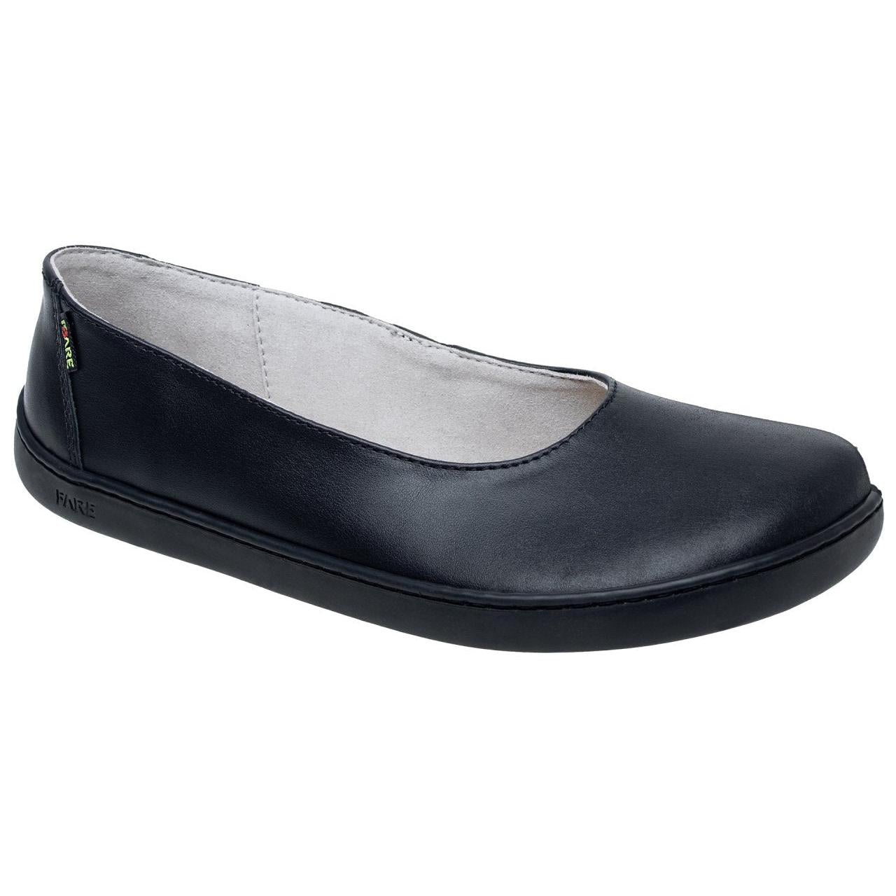 Fare Bare Ballerinas Black - Bailarinas barefoot de cuero