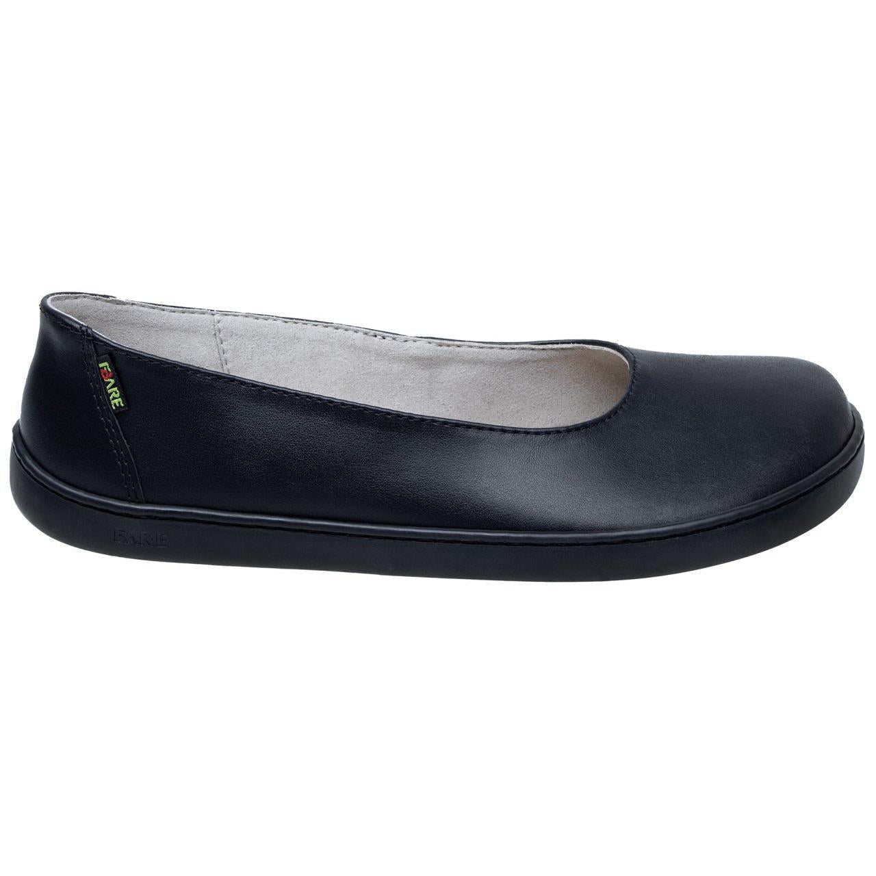 Fare Bare Ballerinas Black - Bailarinas barefoot de cuero