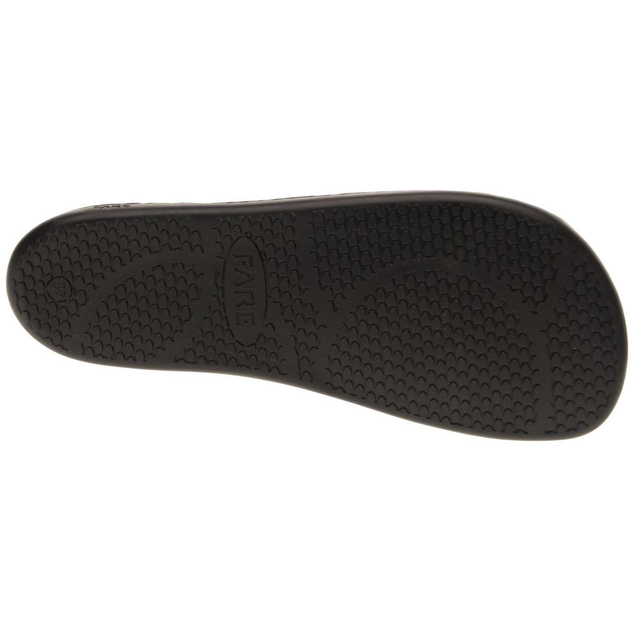 Fare Bare Ballerinas Buckle Black - Bailarinas barefoot de cuero