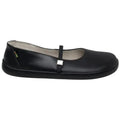 Fare Bare Ballerinas Buckle Black - Bailarinas barefoot de cuero para mujer negras