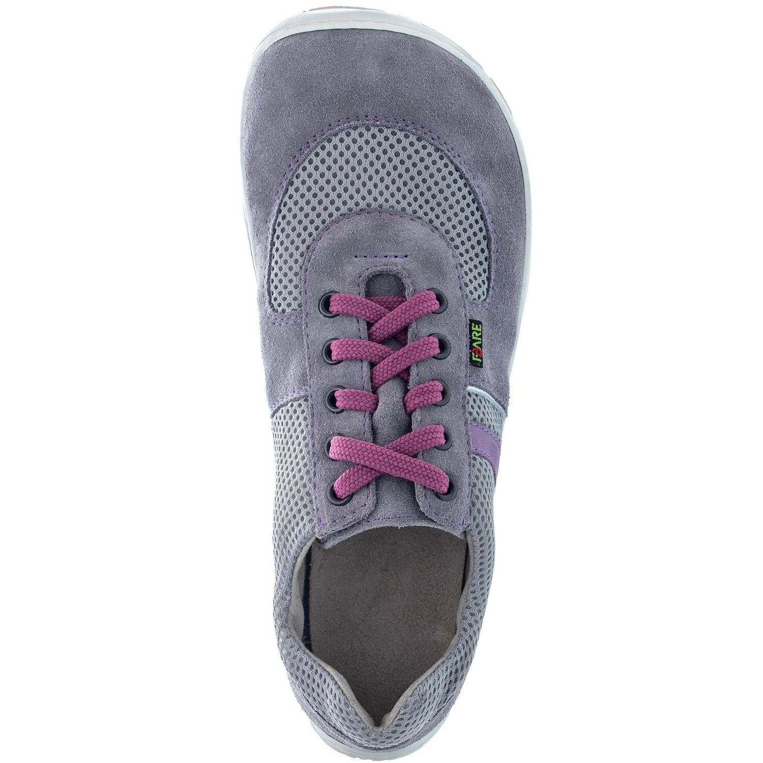 Fare Bare - Basic B Grey - Deportivas barefoot ligeras-Fare Bare-Cacles Barefoot-Tienda de calzado barefoot respetuoso minimalista