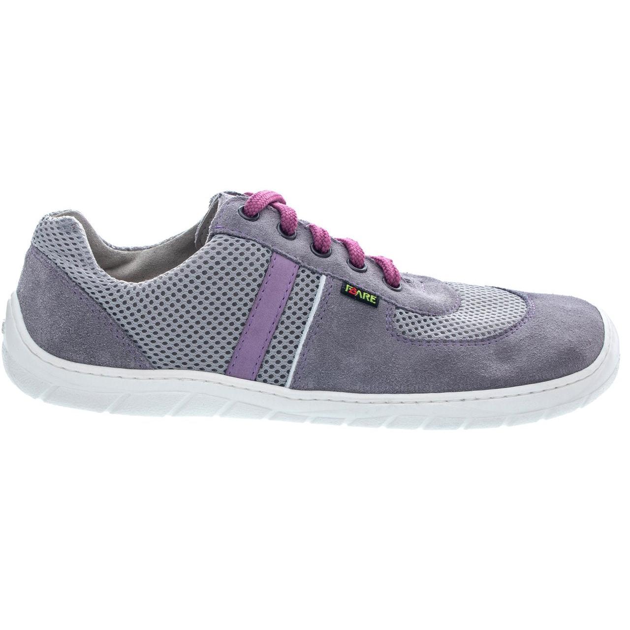 Fare Bare - Basic B Grey - Deportivas barefoot ligeras-Fare Bare-Cacles Barefoot-Tienda de calzado barefoot respetuoso minimalista