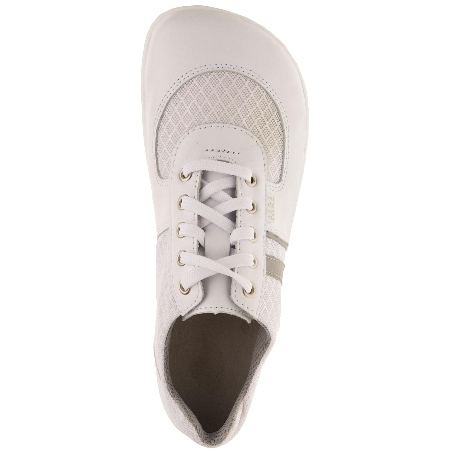 Fare Bare - Basic B White & Grey - Deportivas barefoot ligeras-Fare Bare-Cacles Barefoot-Tienda de calzado barefoot respetuoso minimalista