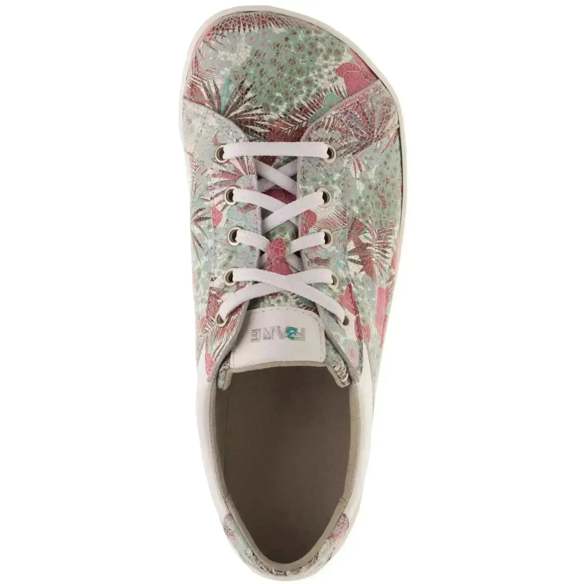 Fare Bare - Elegant Azura Flower - Deportivas barefoot de piel