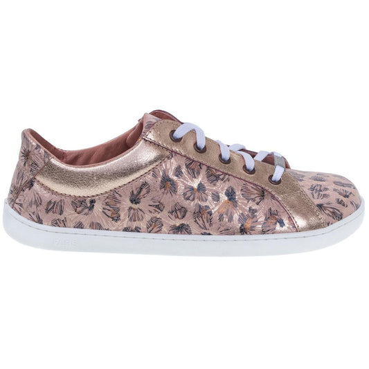 Fare Bare - Elegant Flowers Apricot Ltd. Edition - Deportivas barefoot de piel