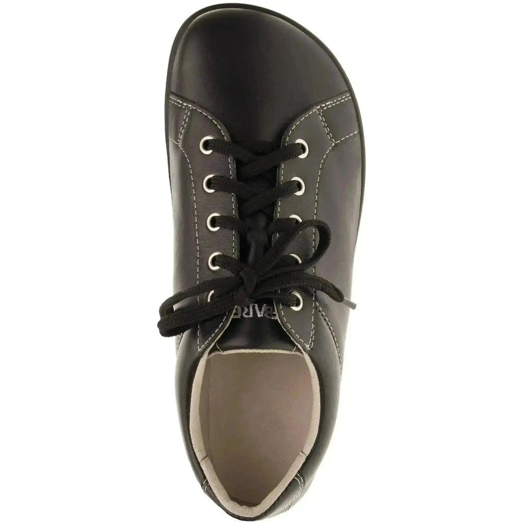 Fare Bare - Elegant Lugo Black - Zapatillas barefoot de piel unisex negras